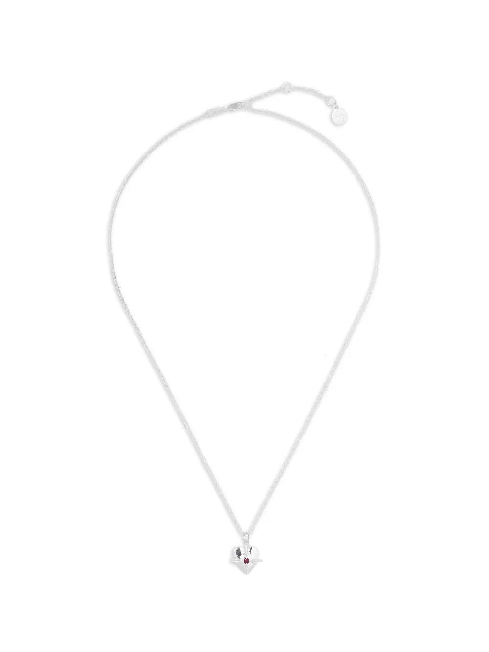 Stolen Girlfriends Club July Heart necklace - Argento