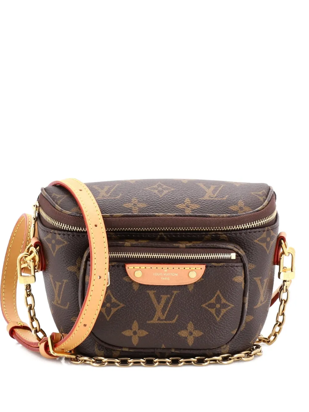 Louis Vuitton Pre-Owned Marsupio Bum Bag mini in tela con monogramma - Marrone