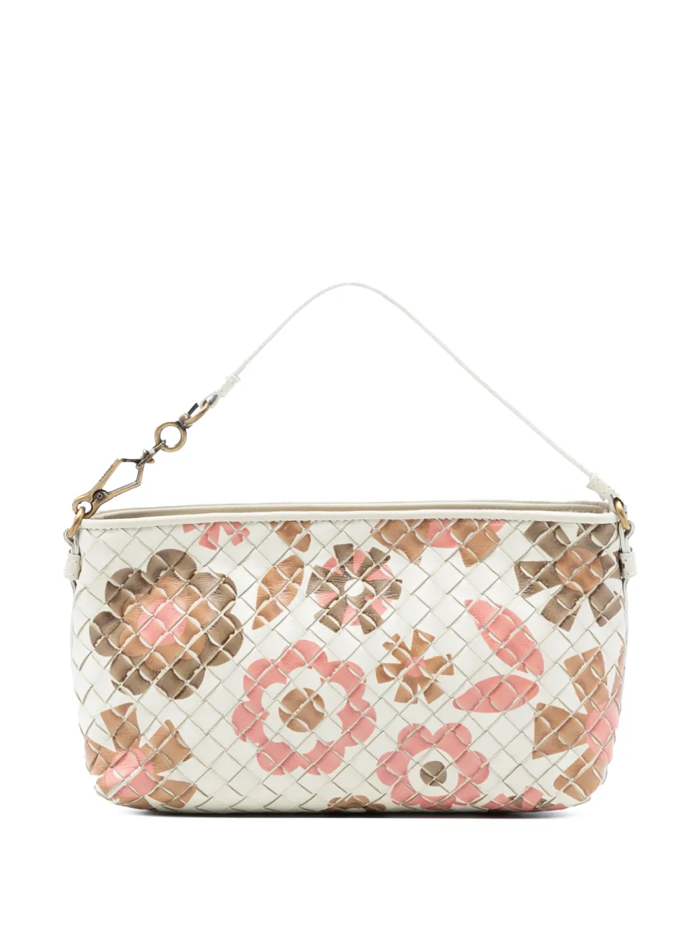 Bottega Veneta Pre-Owned 2007 Nappa Intrecciato Floral Print handbag - Multicolore