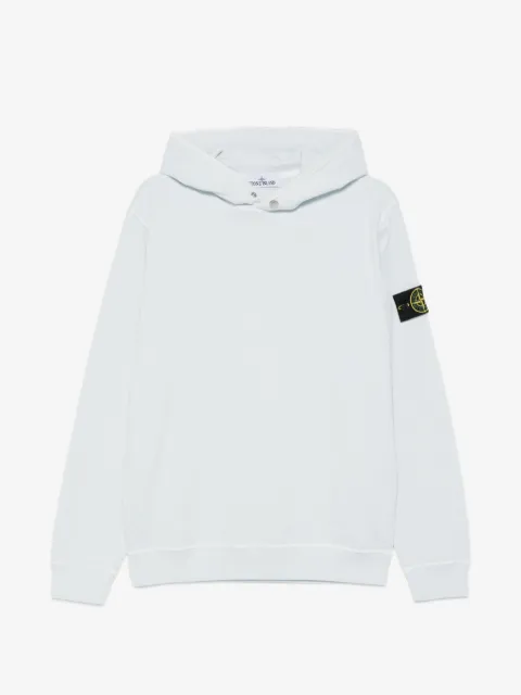 Stone Island hoodie con parche del logo