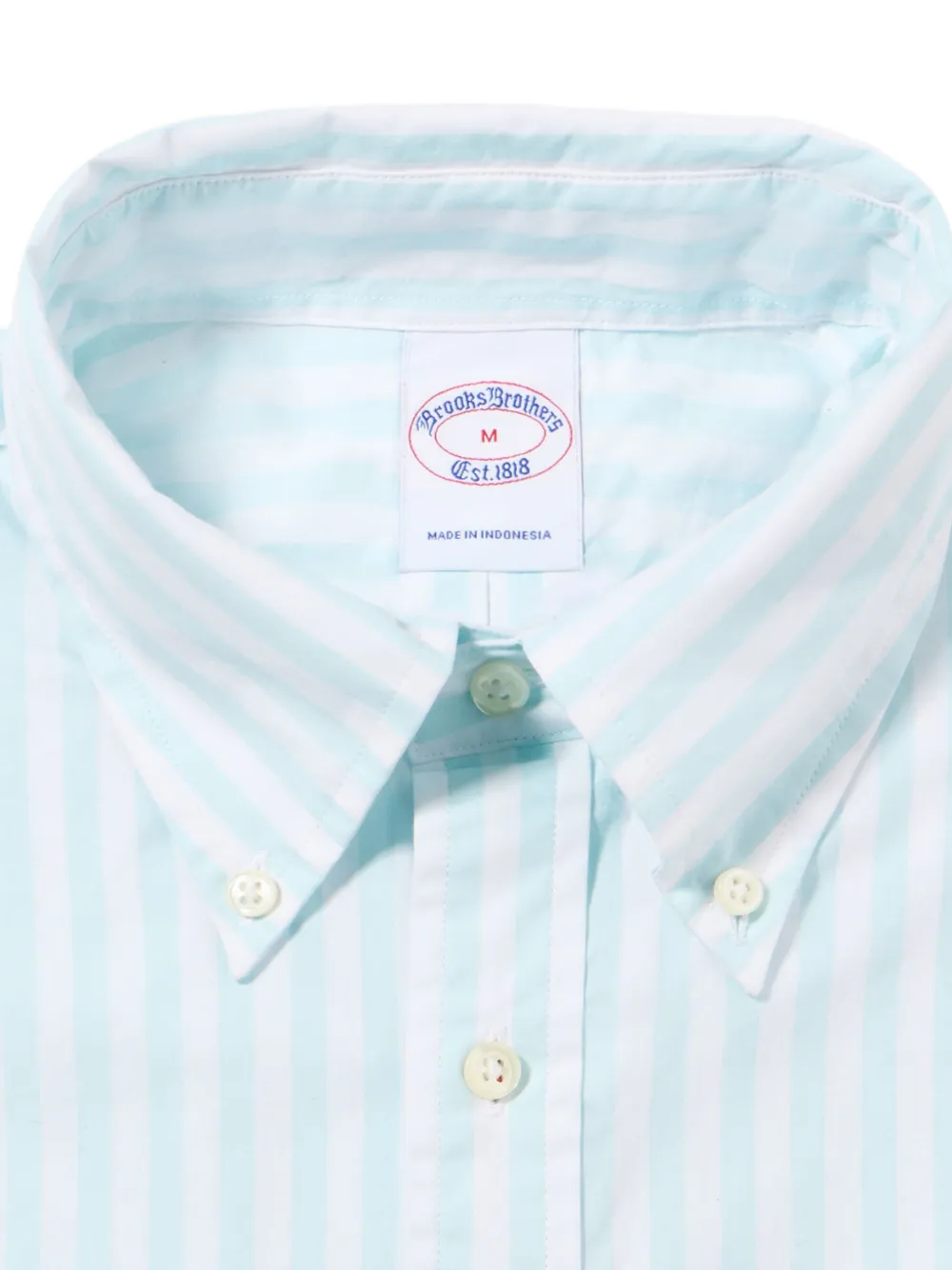 Brooks Brothers Gestreept overhemd Blauw