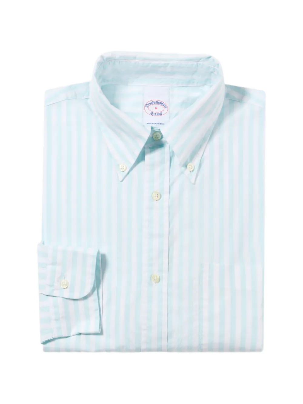 Brooks Brothers Camicia button-down a righe - Blu