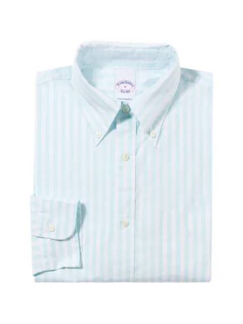 Brooks Brothers striped button-down collar shirt
