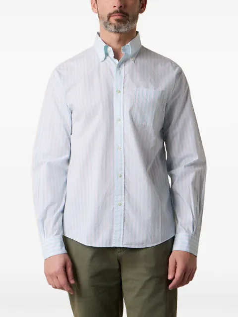 Brooks Brothers Friday striped button-down collar shirt