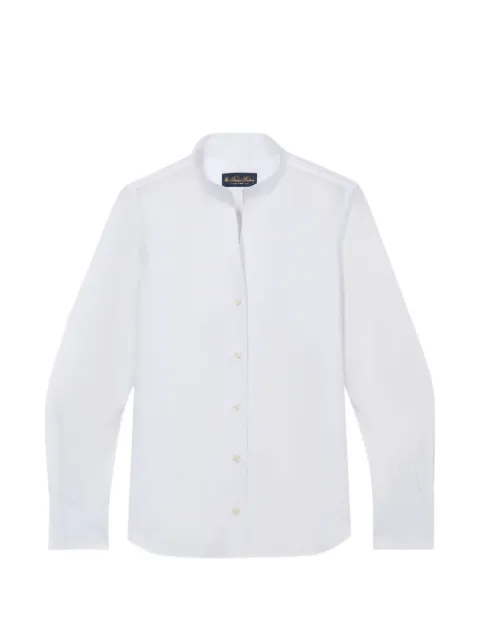 Brooks Brothers stand collar poplin shirt