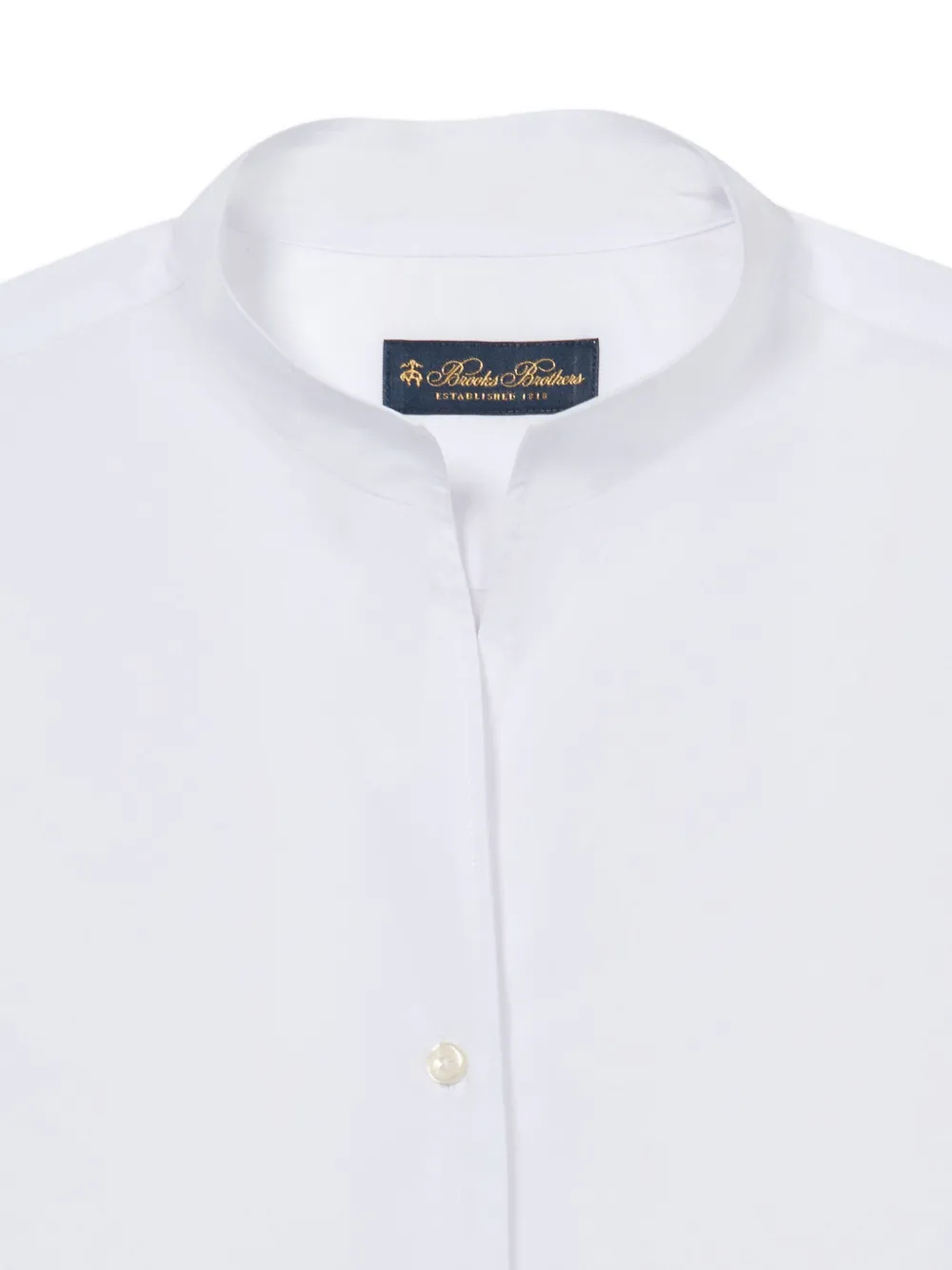 Brooks Brothers Popeline blouse Wit