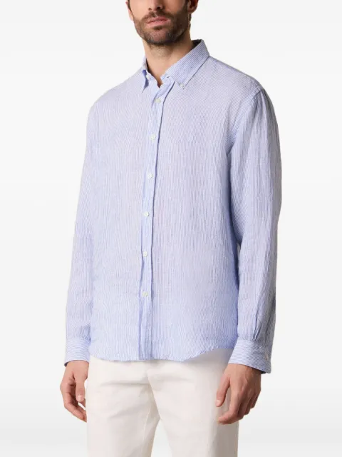 Brooks Brothers button-down striped linen shirt
