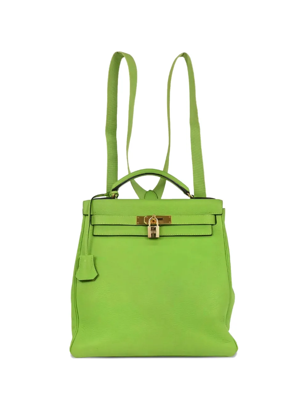 Hermès Pre-Owned Zaino Togo Kelly A Dos GM 2004 - Verde