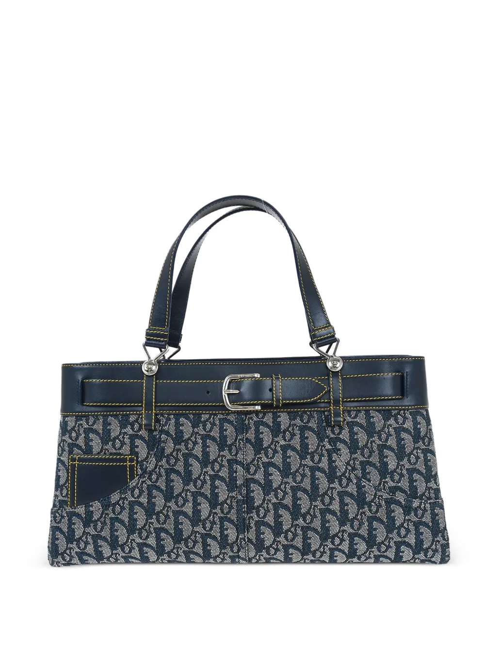 Christian Dior Pre-Owned Borsa tote Trotter 2002 - Blu