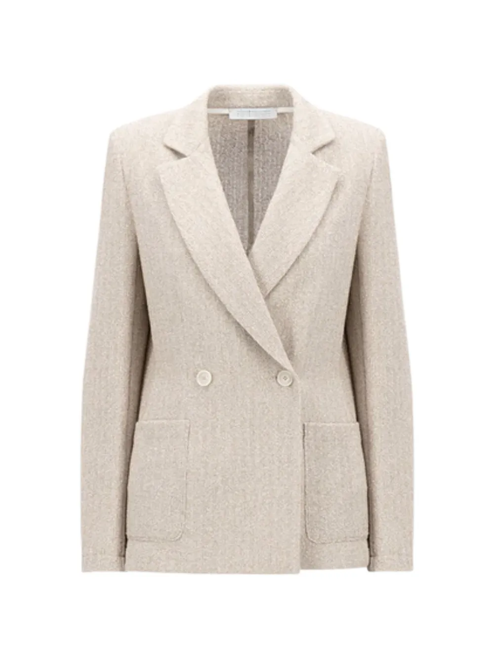 Harris Wharf London double-breasted pocket blazer - Toni neutri