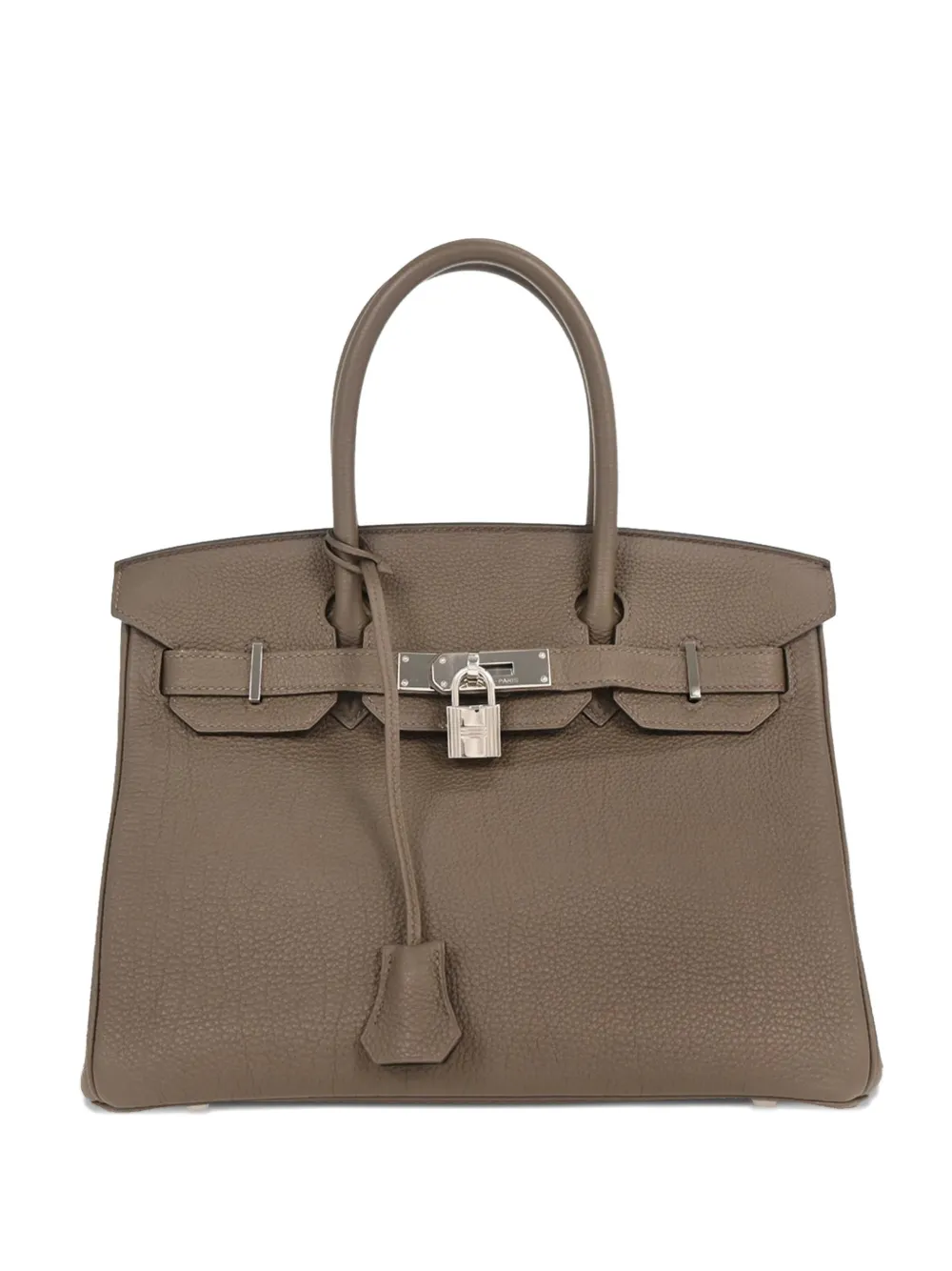 Hermès Pre-Owned Borsa tote Birkin Togo 30 2013 - Grigio
