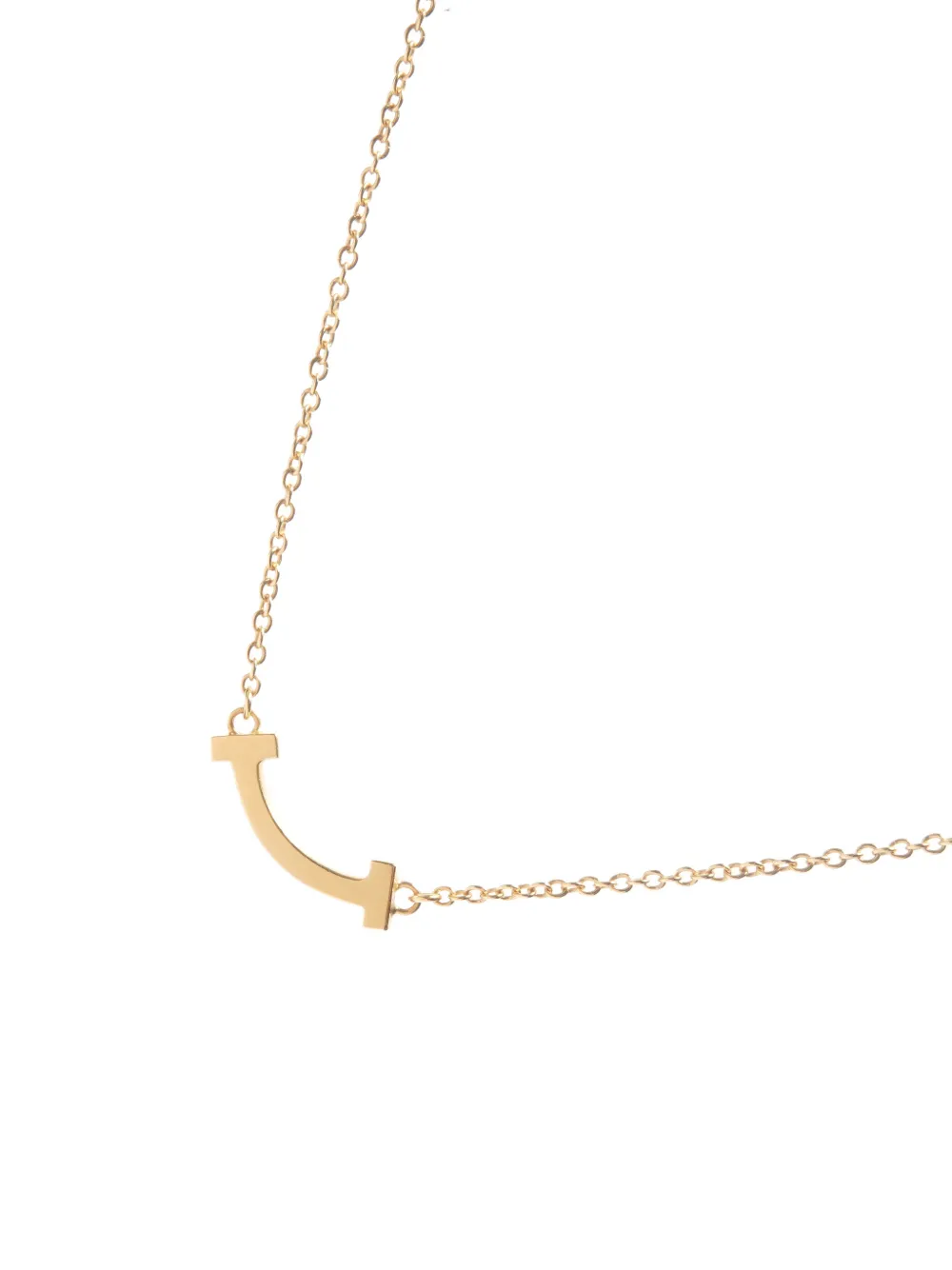 2000s Tiffany & Co. T Smile Necklace