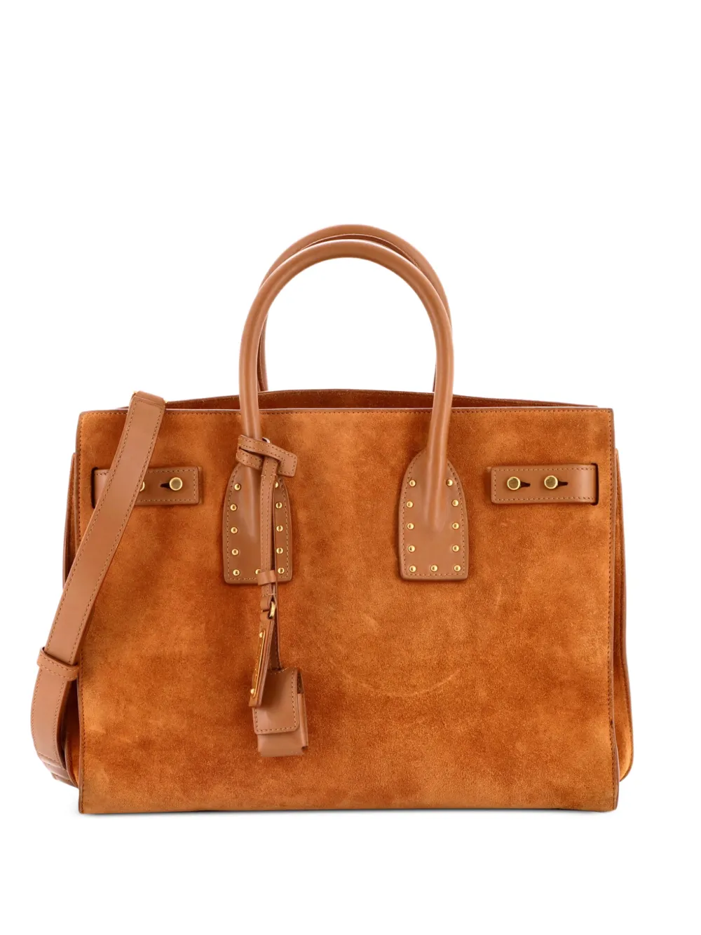 Saint Laurent Pre-Owned Sac de Jour Bag Suede Small tote bag - Marrone