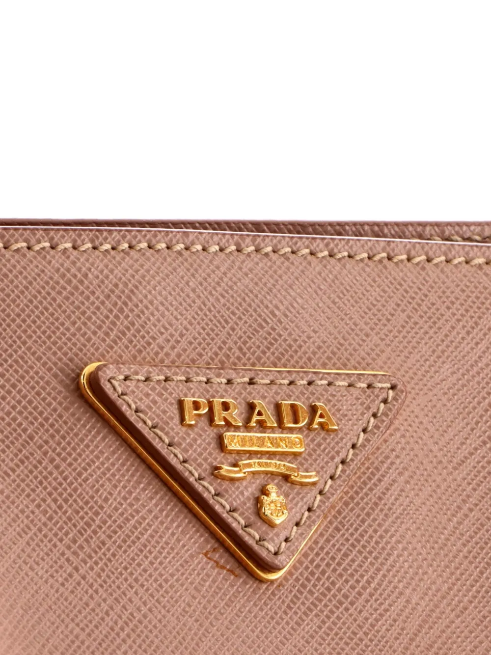 Lux Open Saffiano Leather Large Tote Bag