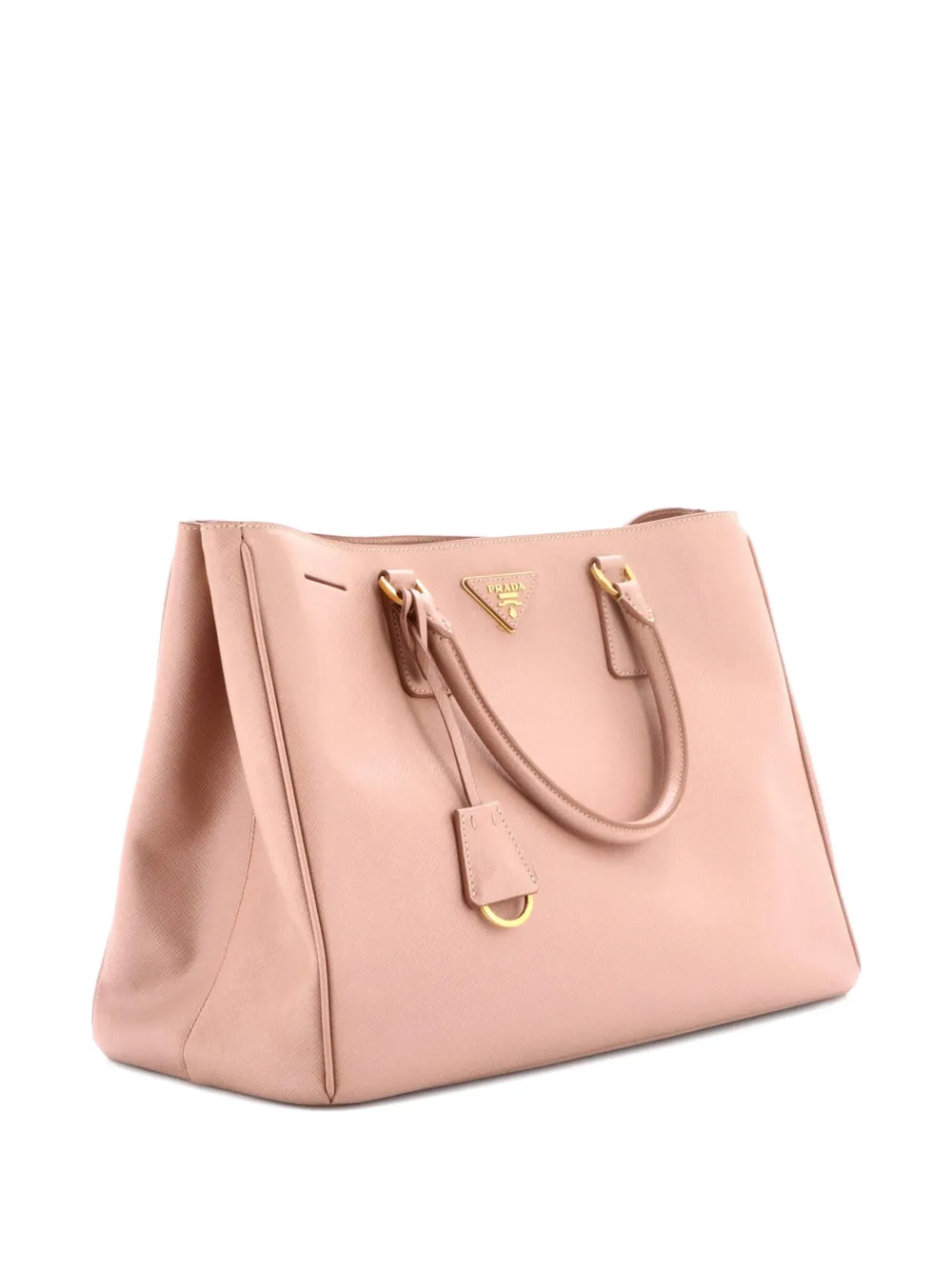 Lux Open Saffiano Leather Large Tote Bag