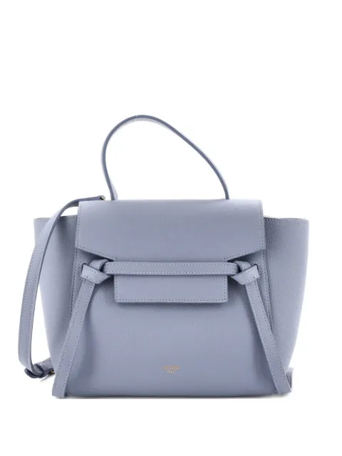 Celine Pre-Owned Belt Bag Textured Leather Nano shoulder bag