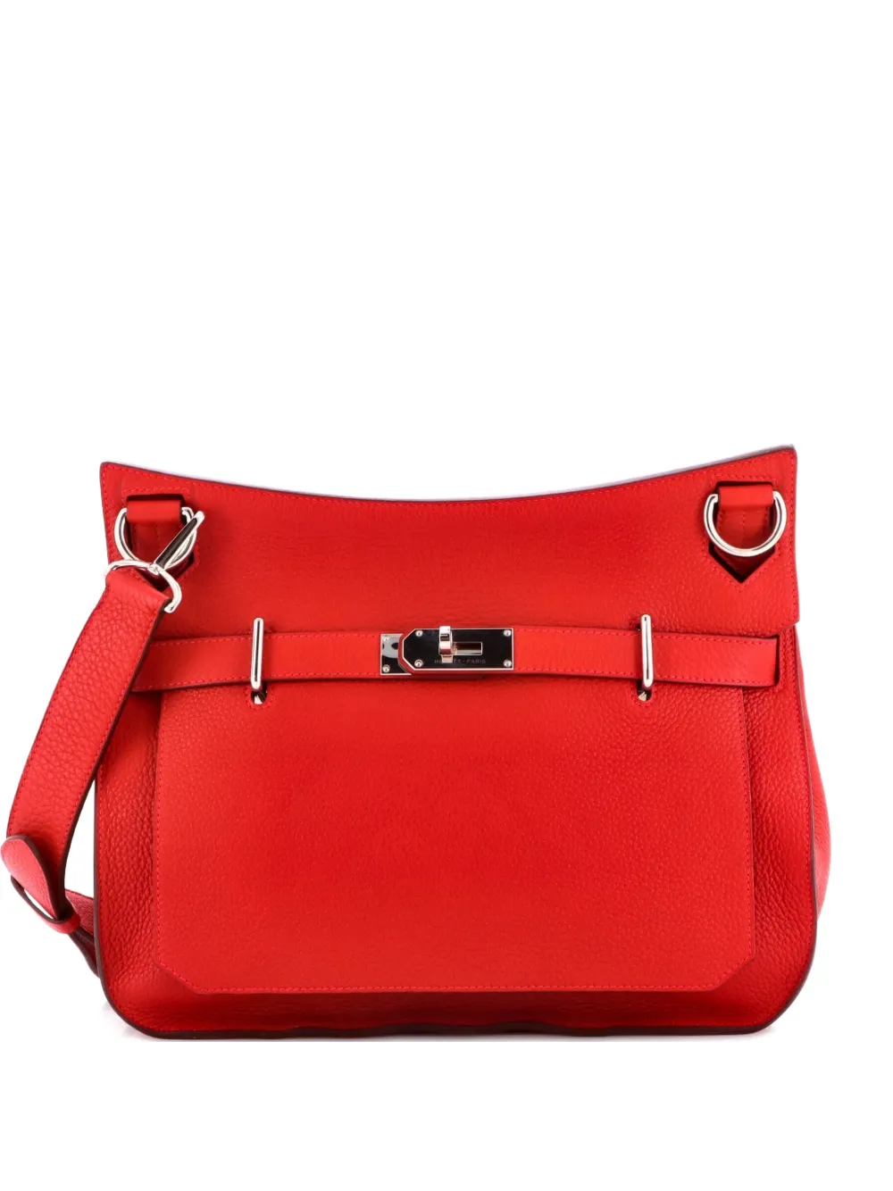Hermès Pre-Owned Borsa a tracolla Jypsiere Bag Clemence 34 - Rosso