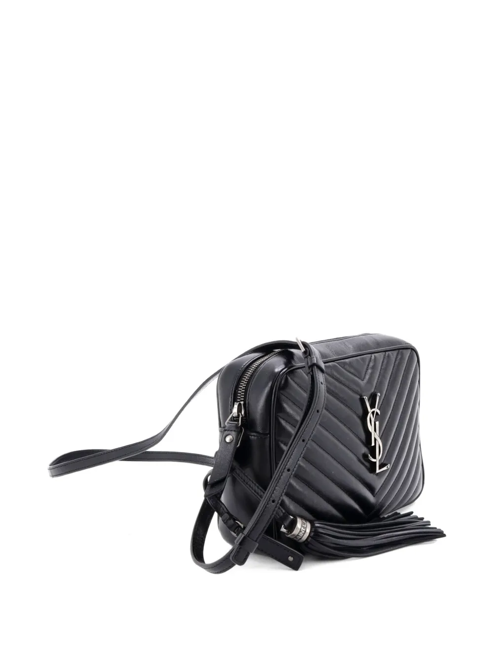 Lou Camera Bag Matelasse Chevron Leather Small Crossbody Bag