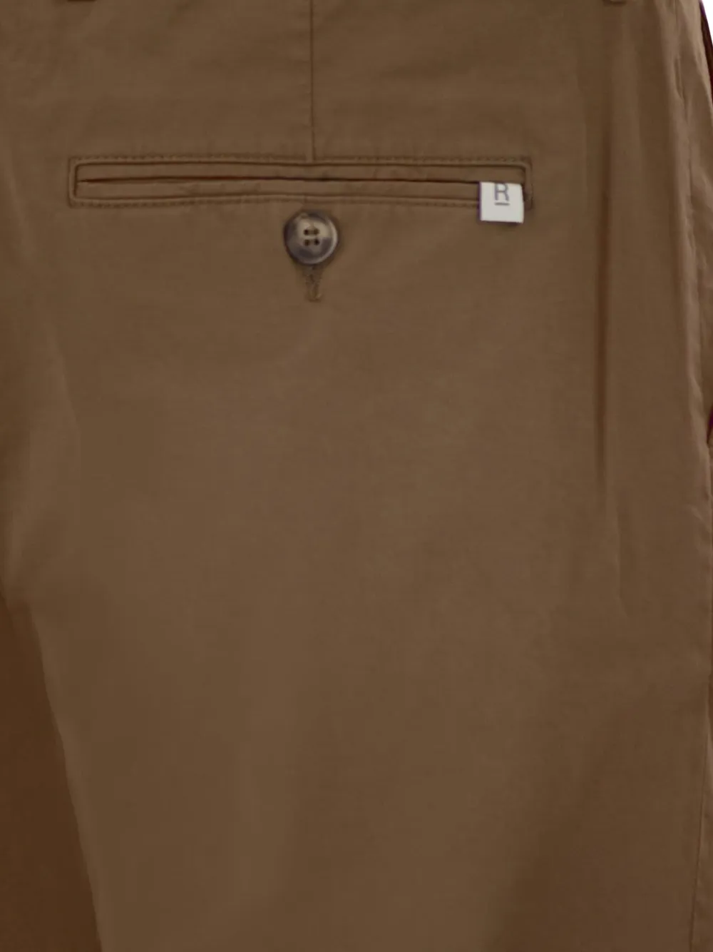 Re-Hash Marc broek met geplooid detail Bruin