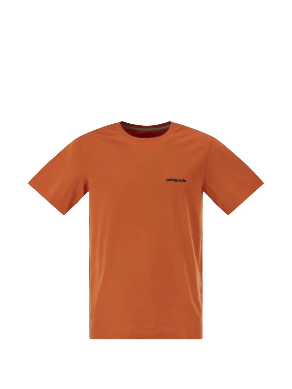 Patagonia T-shirt P-6 con logo - Arancione