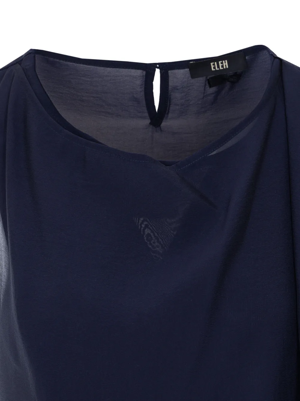 Eleh Mouwloze top Blauw