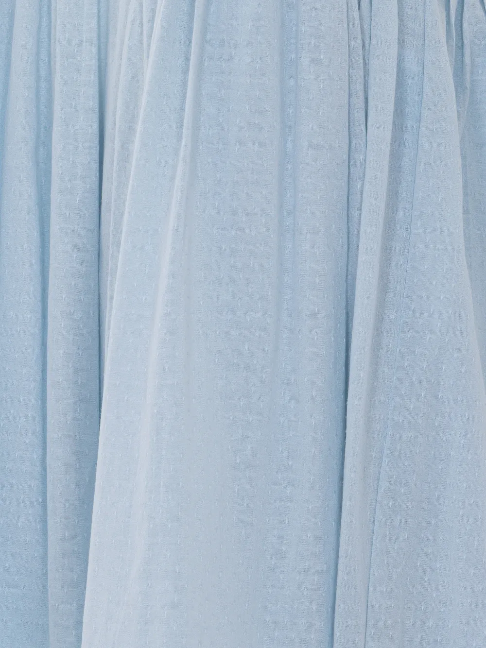 Spaghetti Straps Embroidered Dress