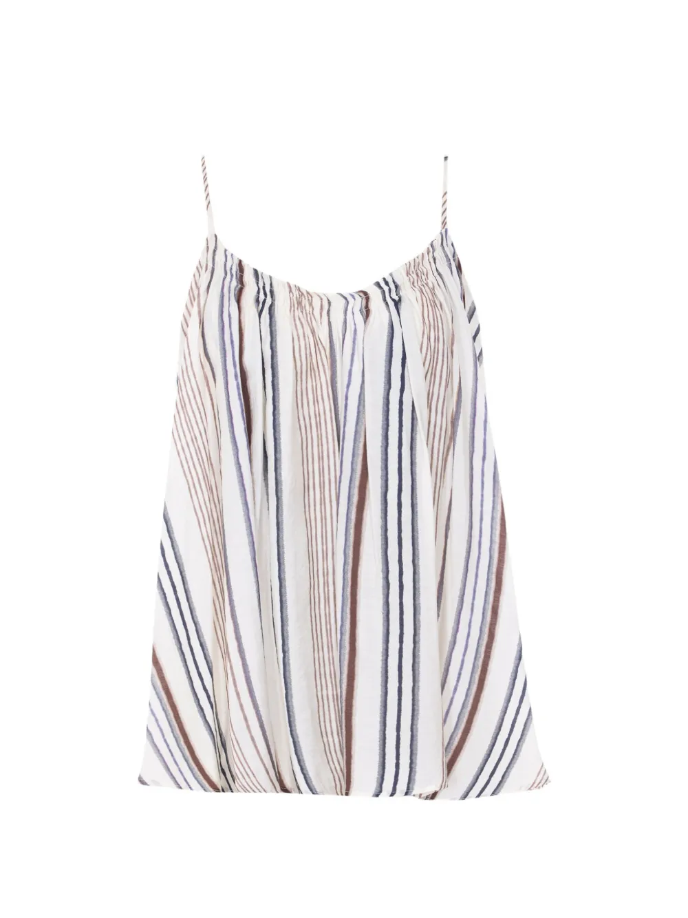 Eleh striped camisole top - Bianco