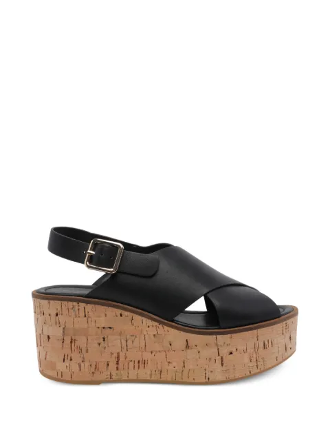 Paloma Barceló buckle-strap wedge-heel sandals
