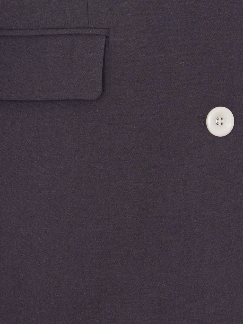  Eleh V-neck Frontal-pocket Blazer - Purple 