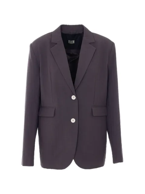 Eleh V-neck frontal-pocket blazer
