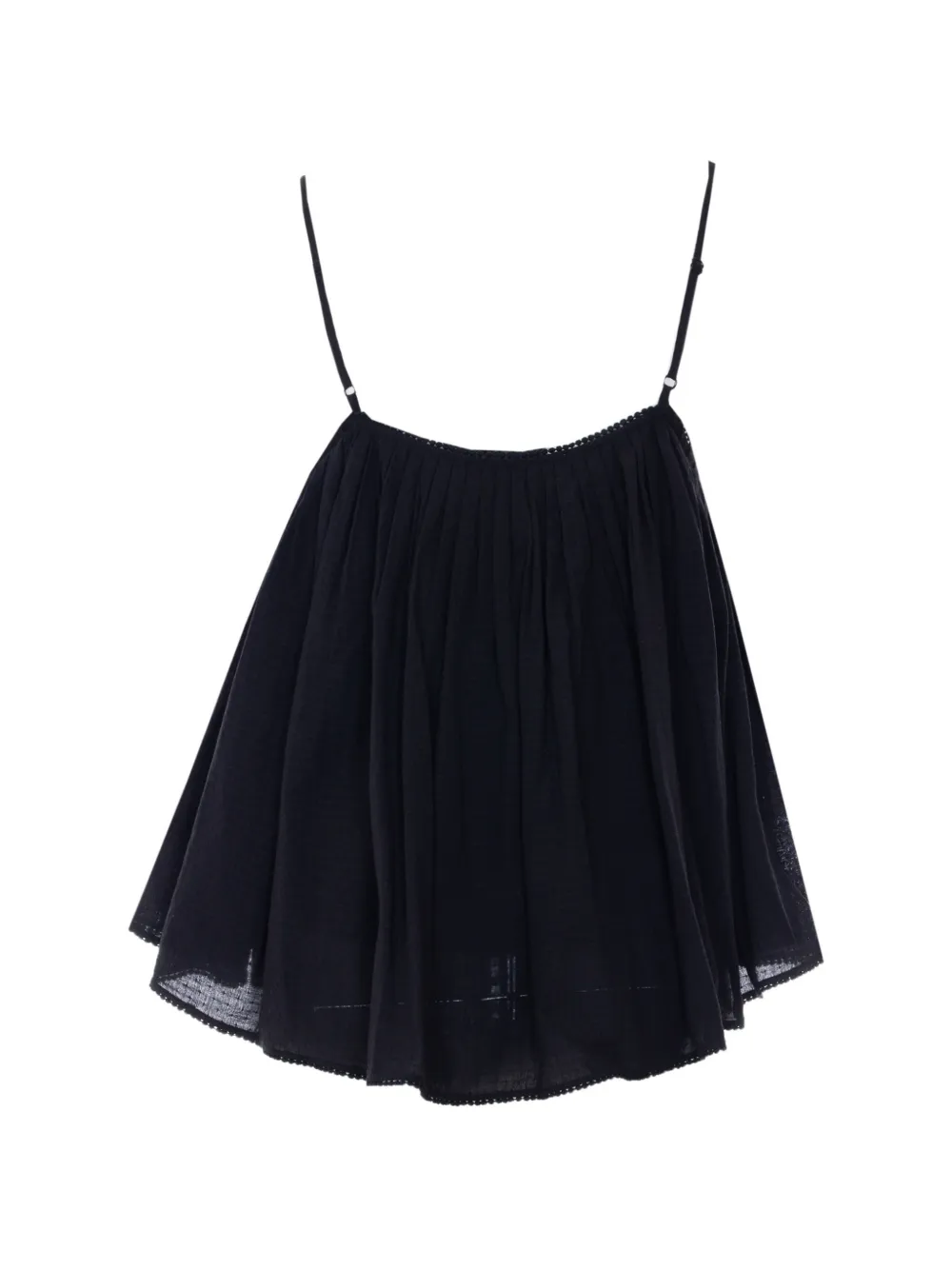  Eleh Spaghetti-strap Top - Black 