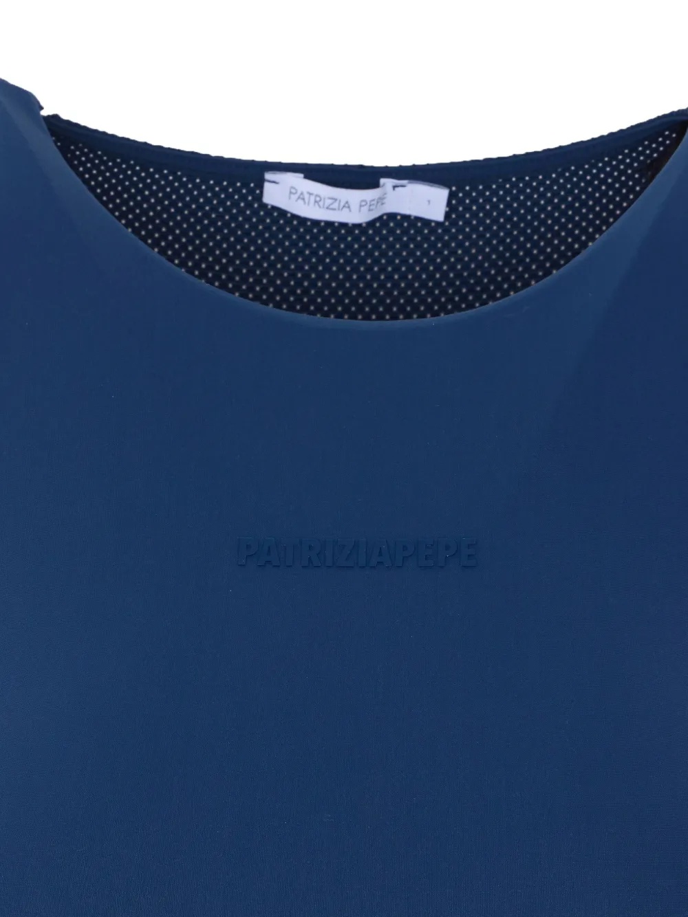 Patrizia Pepe Cropped top Blauw