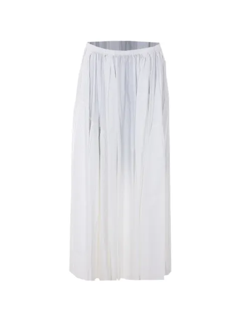 Eleh ruched-effect maxi skirt
