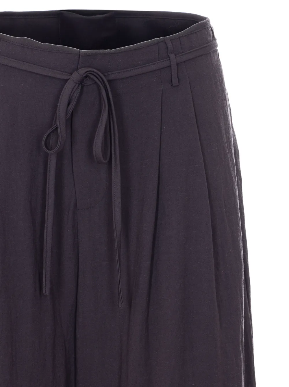  Eleh Belted Trousers - Purple 
