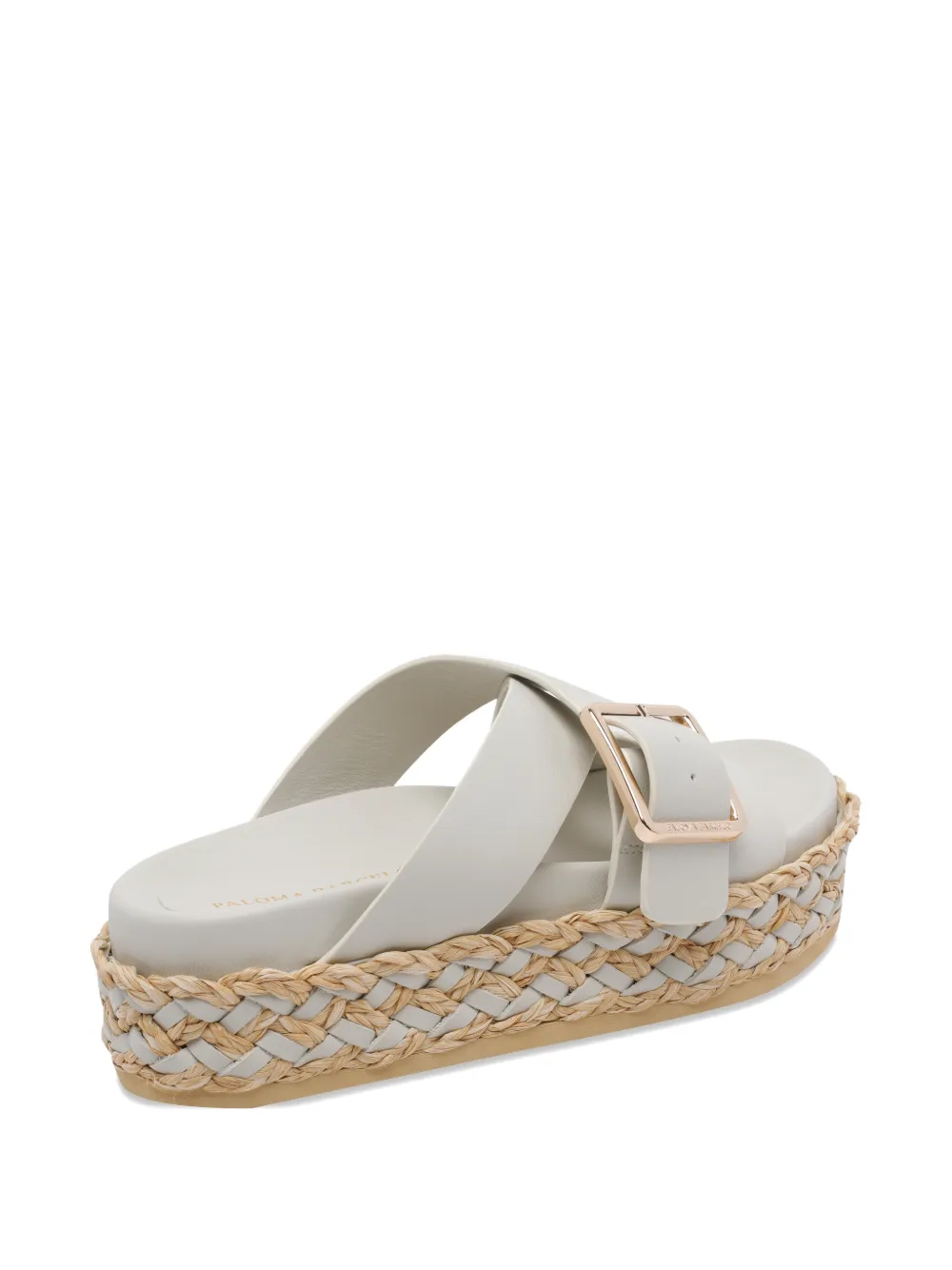 Paloma Barceló Vienna Calidis buckle-detail sandals Wit