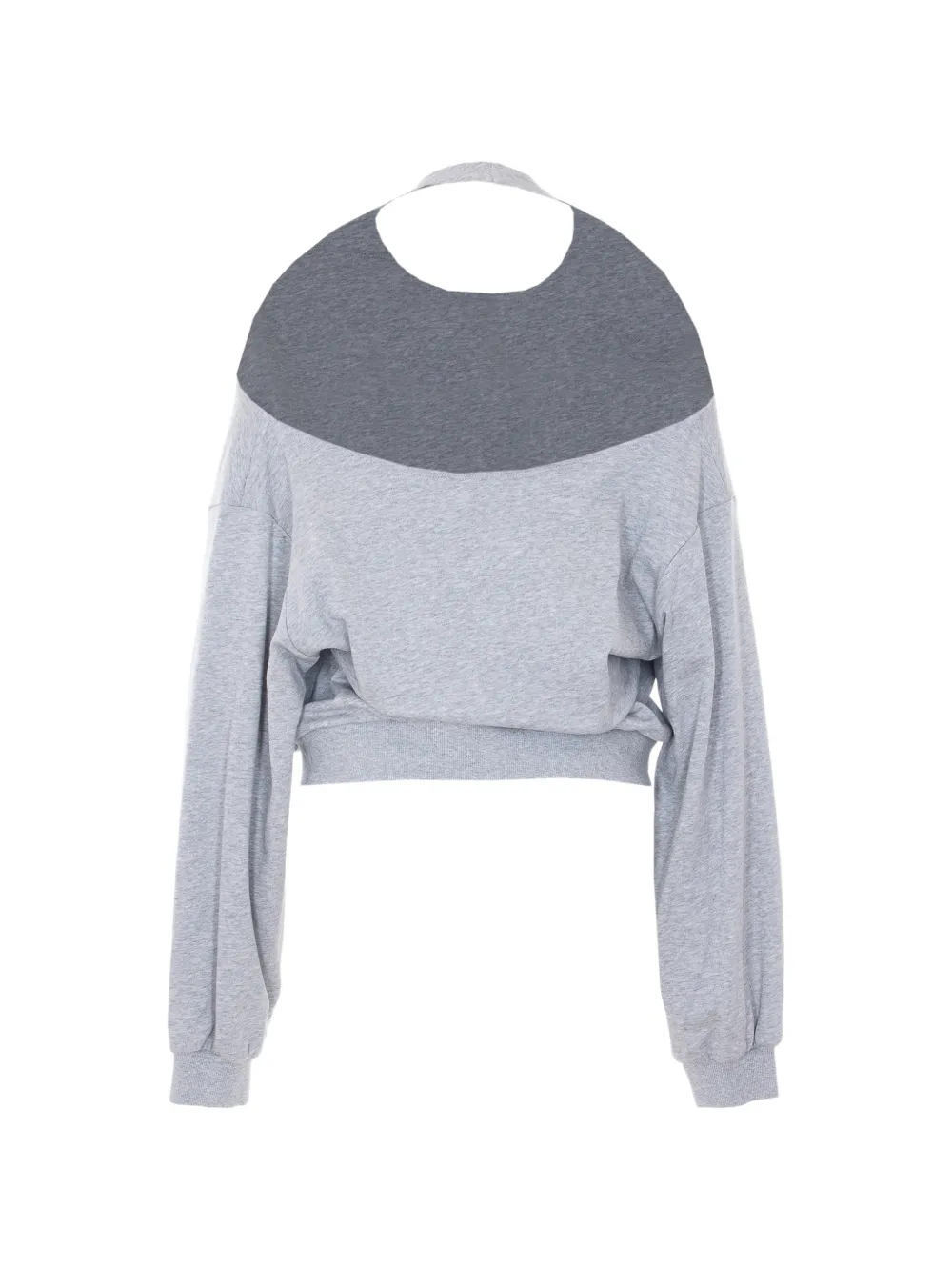  Eleh V-neck Sweatshirt - Grey 