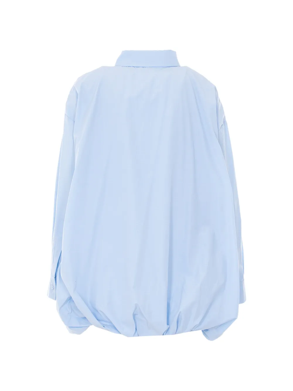  Eleh Button Balloon-effect Shirt - Blue 