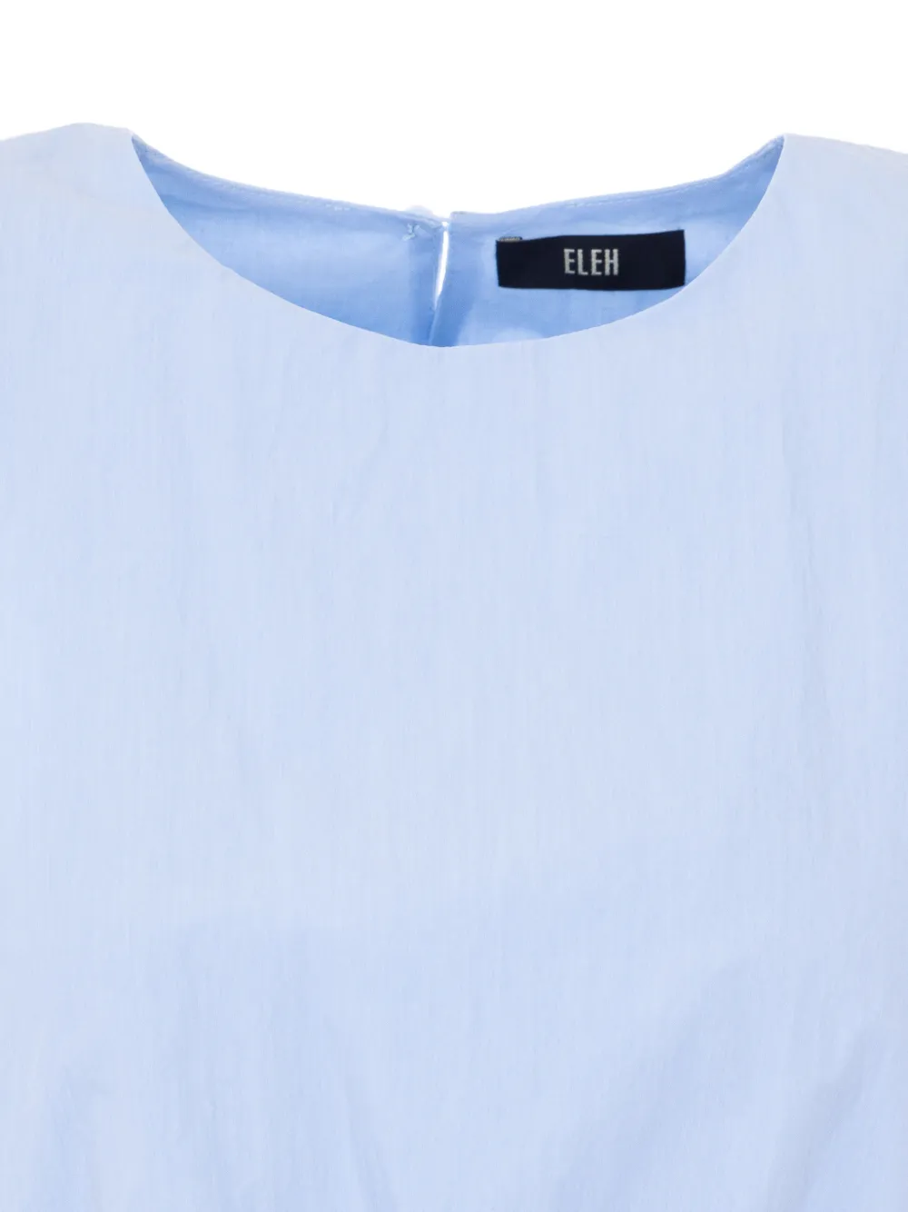 Draped Crew-Neck Top