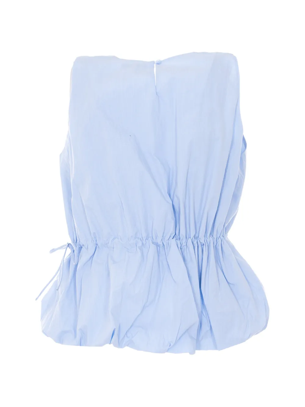 Draped Crew-Neck Top