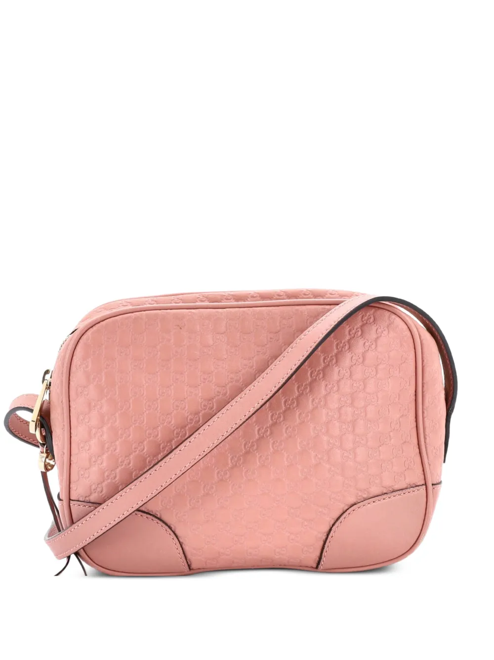 Gucci Pre-Owned Bree Disco Microguccissima Leather Mini crossbody bag - Rosa