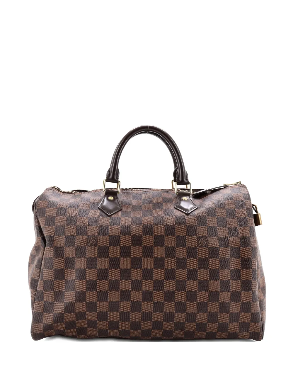 Louis Vuitton Pre-Owned Speedy Handbag Damier 35 satchel - Marrone