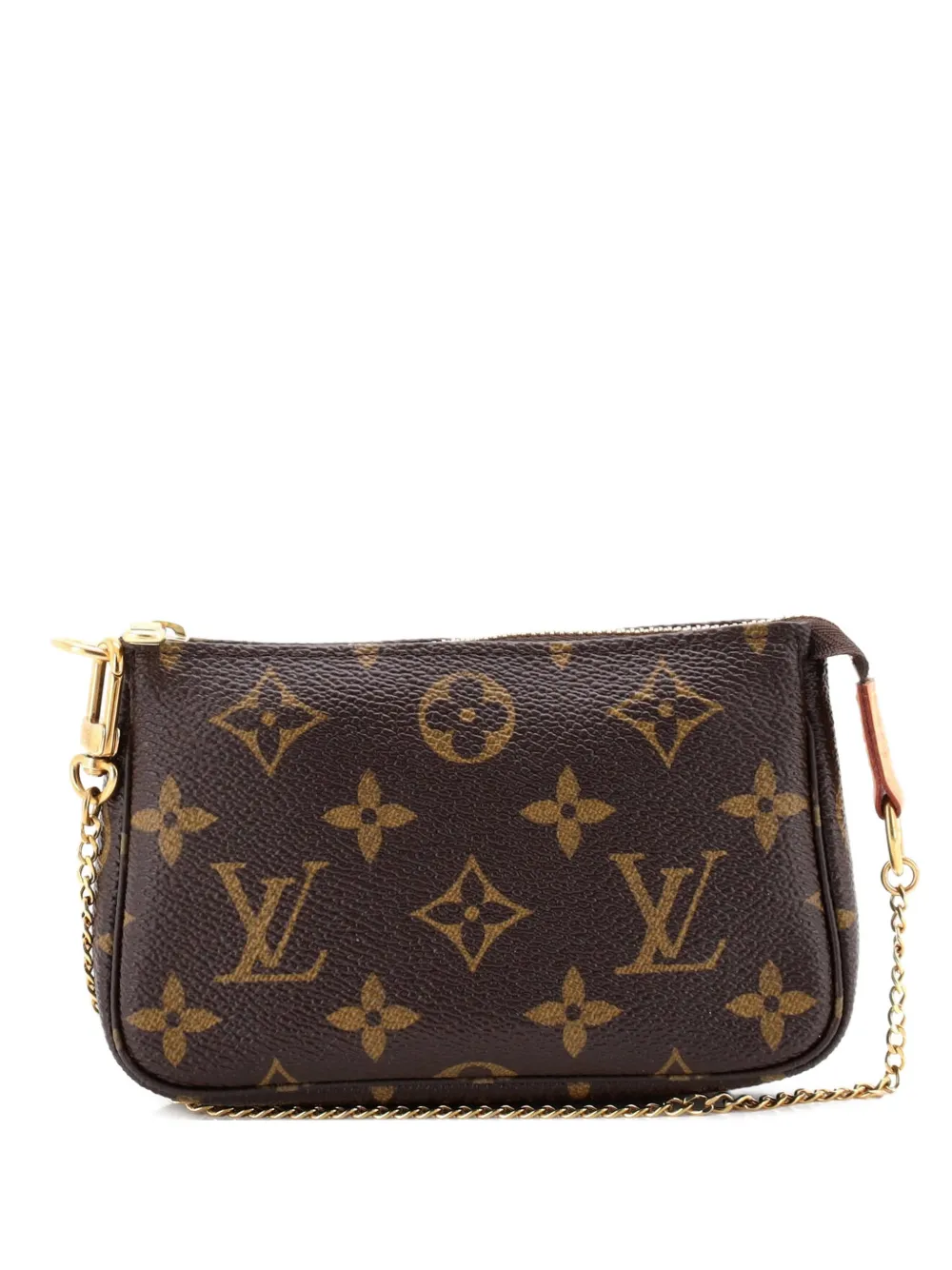 Louis Vuitton Pre-Owned Pochette Accessoires Monogram Canvas Mini clutch bag - Marrone