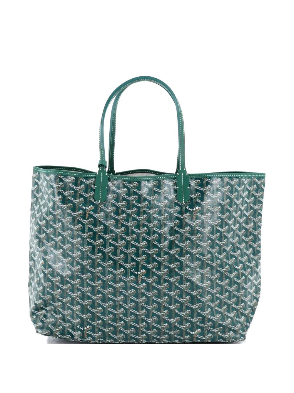 Goyard Pre-Owned Saint Louis Coated Canvas PM tote bag - Verde