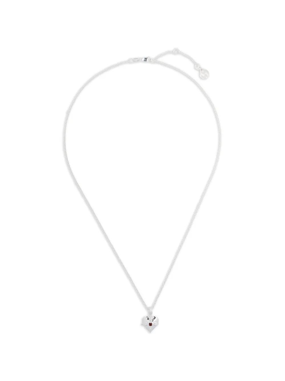 Stolen Girlfriends Club January Heart necklace - Argento