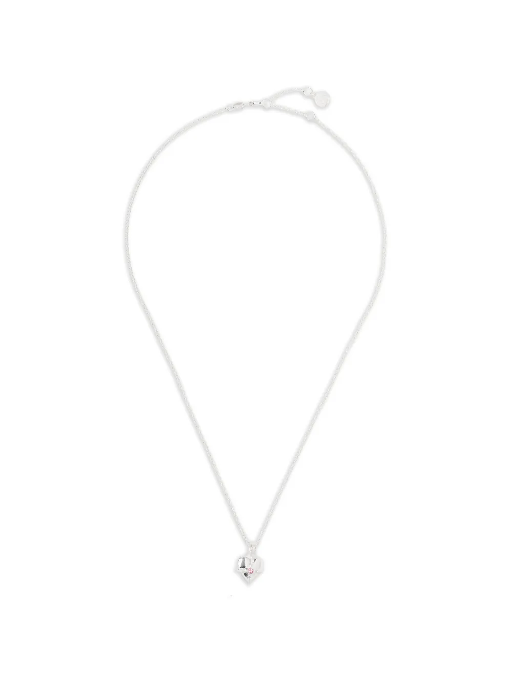 Stolen Girlfriends Club October Heart necklace - Argento
