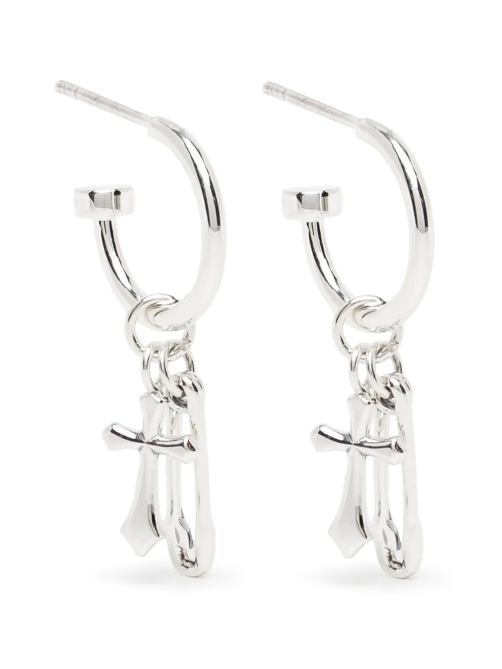Stolen Girlfriends Club Gothic Pin earrings - Argento