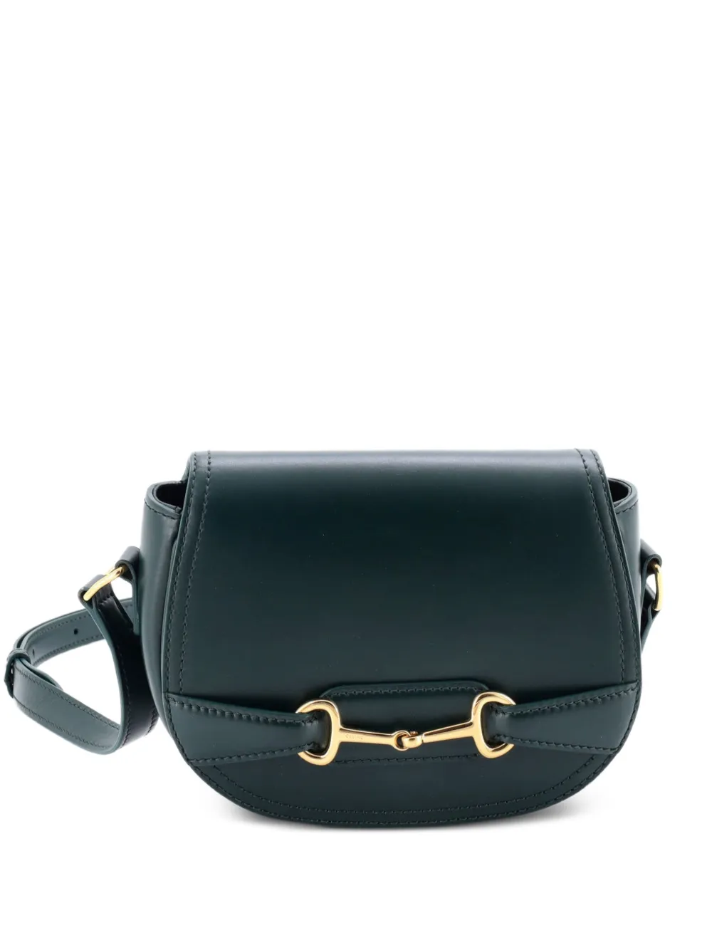 Celine Pre-Owned Crecy Flap Bag Leather Small crossbody bag - Verde