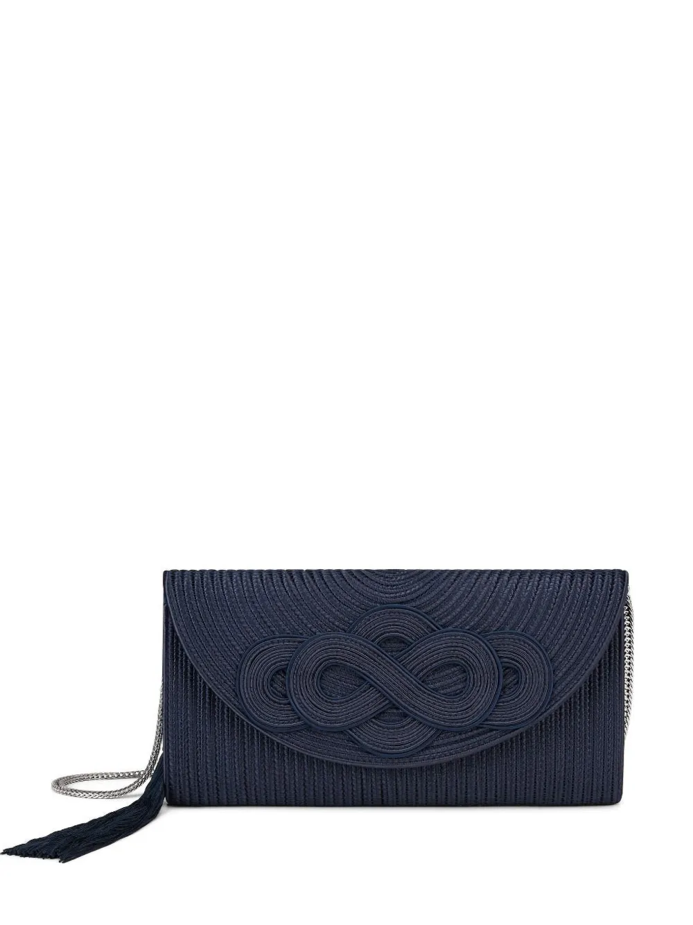 Shanghai Tang Tang Infinity clutch - Blu