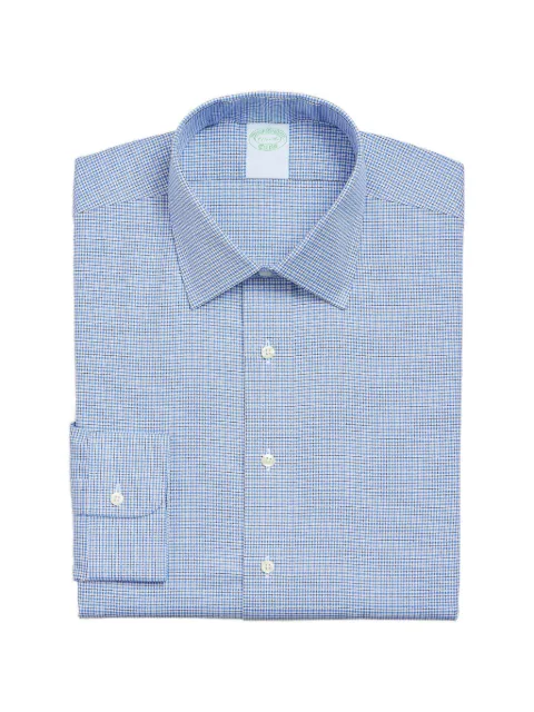 Brooks Brothers plaid slim shirt