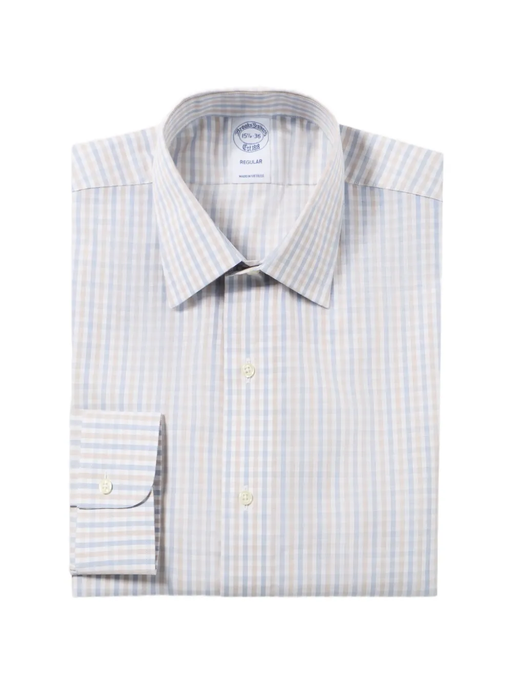 Brooks Brothers gingham shirt - Blu